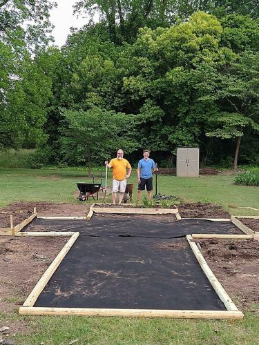 Respite Garden Construction