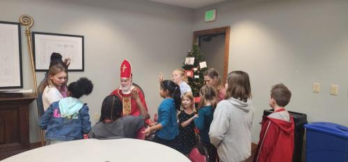 St. Nick with CO3R Kiddos