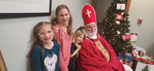 St. Nick with CO3R Kiddos